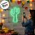 Painel Led Neon de Festa Junina - Cacto - 32x39cm - 1 unidade - Rizzo - Imagem 4