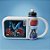 Kit Lancheira Com Garrafa Batman - Branco - 12x25cm - 250ml  - 1 unidade - Rizzo - Imagem 1