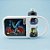 Kit Lancheira Com Garrafa Batman e Coringa - Branco - 12x25cm - 250ml  - 1 unidade - Rizzo - Imagem 1