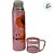 Garrafa Térmica Decorada - Rosa - Mãe Te Amo - 470ml  - 1 unidade - Rizzo - Imagem 2