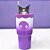 Copo Térmico Topper - Kuromi - Hello Kitty - 600ml - 1 unidade - Zonacriativa - Rizzo - Imagem 1