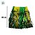 Fantasia Saia Cortininha - Verde e Dourado - 1 unidade - Rizzo - Imagem 4