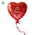 Balão de Festa Microfoil Coração - Vermelho e Rosa - Te Amo - 25cm - 50 unidades - Rizzo - Imagem 2