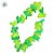 Colar Havaiano com Flores Grandes - Verde e Amarelo - 48cm - 12 unidades - Rizzo - Imagem 2