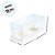 Caixa Berço Para Mini Bolo Duplo - Branco - 17x8,5x8,5cm - 10 unidades - Assk - Rizzo - Imagem 4