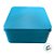 Lata de Metal Quadrada - Azul - 11,5x11,5x5,5cm  - 1 unidade - Rizzo - Imagem 3