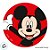 Vela Plana Adesivada Pick - Mickey Mouse - Disney Original - 1 unidade - Regina - Rizzo - Imagem 2