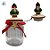 Pote Decorativo de Vidro de Natal - Guinomo - 17x9cm - 300mL - 1 unidade - Rizzo - Imagem 2