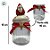 Pote Decorativo de Vidro de Natal - Papai Noel - 15x9cm - 300mL - 1 unidade - Rizzo - Imagem 3
