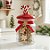 Pote Decorativo de Vidro de Natal - Doce - 14,5x9cm - 300mL - 1 unidade - Rizzo - Imagem 1