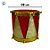 Enfeite Para Pendurar De Natal - Tambor Vermelho e Dourado - 8cm - 1 unidade - Rizzo - Imagem 4