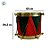 Enfeite Para Pendurar De Natal - Tambor Vermelho e Verde - 5cm - 3 unidades - Rizzo - Imagem 4