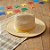 Chapéu de Palha Cowboy - Amarelo - 34x13,5cm - 1 unidade - Rizzo - Imagem 1