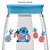 Pote de Plástico Organizador - Stitch - Azul - 2,2l - 1 unidade - Disney Original - Rizzo - Imagem 2