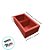 Caixa Pão de Mel Retangular com Tampa Luva - 2 cavidades -  Vermelha - 16x9x5cm - 12 unidades - Rizzo - Imagem 5