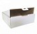 Caixa Transporte Branca c/ Base para Cupcake - 40x40x12cm - Rizzo Embalagens - Imagem 1