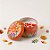 Vela Aromática - Lata Metálica Mandala - Laranja - 7cm - 1 unidade - Rizzo - Imagem 1