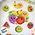 Kit Decorativo - Frutinhas - 60x40cm - 1 unidade - Regina - Rizzo - Imagem 5