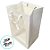 Sacola de Papel com visor PVC 30x20x16cm - Branca - 1 unidade - Rizzo - Imagem 2