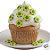 Confeito de Açúcar - Bolas de Futebol Verde e Amarelo - Copa do Mundo - 8 unidades - Abelha Confeiteira - Rizzo - Imagem 2