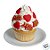 Confeito de Açúcar - Corações Vermelhos e "Amo Você"  - 10 unidades - Abelha Confeiteira - Rizzo - Imagem 2