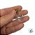 Mini Potinho de Vidro Decorativo com Rolha - Coração - 2ml - 3x2cm - 10 unidades - Rizzo - Imagem 2