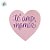 Adesivo Coração Te Amo Mamãe - Ref.2519 - Hot Stamping - 4cm - 20 unidades - Stickr - Rizzo - Imagem 2
