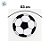Adesivo Redondo Bola De Futebol - Ref.2533 -  Hot Stamping - 3cm - 20 unidades - Stickr - Rizzo - Imagem 3