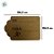 Tag Retângular Com Sisal De/Para - Ref.2535 - 6,5cm - 15 unidades - Stickr - Rizzo - Imagem 3