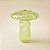 Vaso Decorativo de Vidro - Cogumelo - Verde - 11x8,5x8,5cm - 1 unidade - Rizzo - Rizzo - Imagem 1