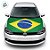Bandeira do Brasil para Capô de Carro - 1,20m - 1 unidade - Rizzo - Imagem 2