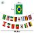 Varal Bandeira de Países - Copa do Mundo - 5,5m - 1 unidade - Rizzo - Imagem 3