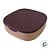 Mini Porta Jóias Portátil com Espelho - Rosa e Roxo - 10cm  - 1 unidade - Rizzo - Imagem 5