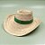 Chapéu de Palha Adulto - Fita Verde - 36x35x12cm - 1 unidade - Rizzo - Imagem 1