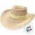 Chapéu de Palha Adulto - Fita Amarelo - 36x35x12cm - 1 unidade - Rizzo - Imagem 2