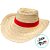 Chapéu de Palha Adulto - Fita Vermelho - 36x35x12cm - 1 unidade - Rizzo - Imagem 2