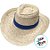 Chapéu de Palha Adulto - Fita Azul - 36x35x12cm - 1 unidade - Rizzo - Imagem 2