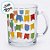 Caneca de Vidro - Bandeirolas - Festa Junina -  320ml - 1 unidade - Rizzo - Imagem 2