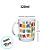 Caneca de Vidro - Bandeirolas - Festa Junina -  320ml - 1 unidade - Rizzo - Imagem 3