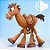 Pelúcia Bala no Alvo - Toy Story - 33cm - Com Som - Disney Original - 1 unidade - Toyng - Rizzo - Imagem 9