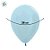 Balão de Festa Latéx Cristal Pastel - Azul Caribe (438)  - 50 unidades - Sempertex - Rizzo - Imagem 3