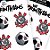 Tatuagem Temporária para Pele - Corinthians - 12 unidades - FestColor - Rizzo - Imagem 2