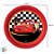 Prato de Papel Redondo - Carros - 18cm - Disney Original - 8 unidades - FestColor - Rizzo - Imagem 3