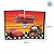 Painel Decorativo - Carros - 90x64cm - Disney Original - 1 unidade - FestColor - Rizzo - Imagem 3