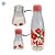 Garrafa Squeeze Pet Paris - Amor Que Acolhe - Transparente - 600mL - 1 unidade - Rizzo - Imagem 3