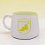 Caneca de Cerâmica - Lufa Lufa - Harry Potter - 500ml - 1 unidade - Zonacriativa - Rizzo - Imagem 1
