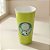 Copo de Plástico -  Palmeiras - O Forte Vento - Verde Claro - 700mL - 1 unidade - Plasútil - Rizzo - Imagem 1