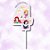 Vela Pick - Princesas Nº4 - 13cm - Disney Original - 1 unidade - Regina - Rizzo - Imagem 1