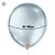 Balão de Festa Metallic - Azul Soft - 1 unidade - São Roque - Rizzo - Imagem 5
