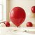 Balão de Festa Latéx Liso - Vermelho Cereja - 1 unidade - São Roque - Rizzo - Imagem 1